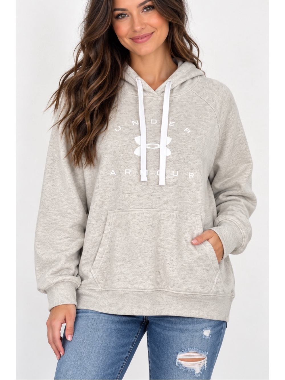 Under Armour Women's Rival Fleece Hoodie size XXL